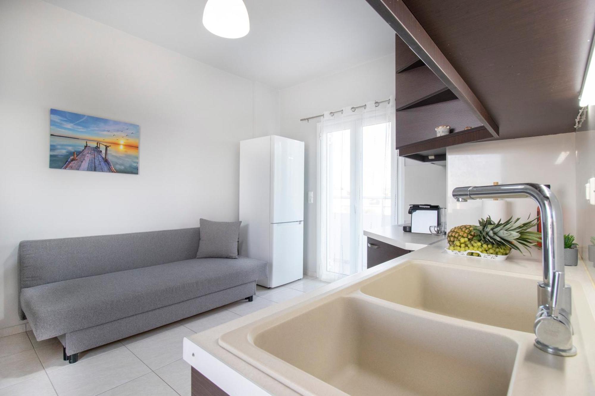 Comfy Beachside Flat With Seaview 2 Amoudara Lasithiou Buitenkant foto